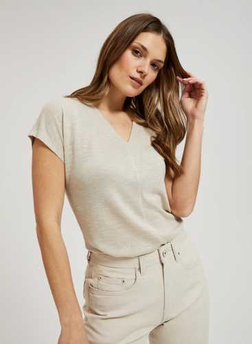 Футболка L-TS-4346 L.BEIGE