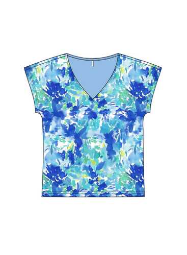 Футболка L-TS-4998 BLUE