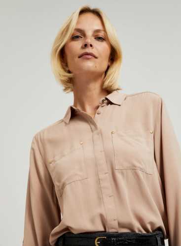 Блузка Z-KO-4516 L.BROWN