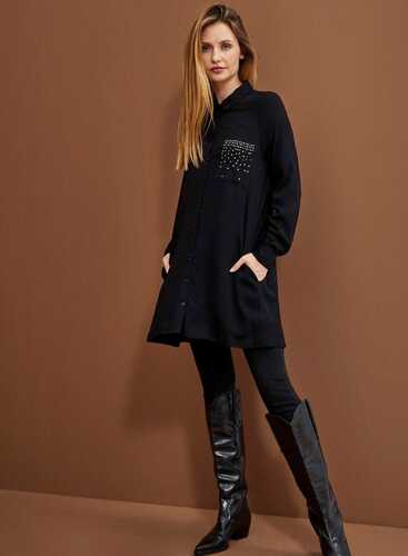 Блузка Z-KO-3908 BLACK