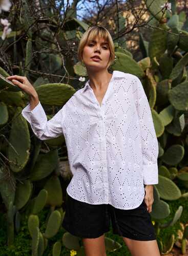 Блузка L-KO-4660 WHITE