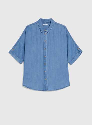 Блузка L-KO-4938 BLUE