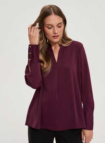 Блузка Z-KO-4819 BURGUNDY