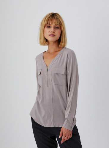 Блузка Z-KO-3609 L.COFFEE