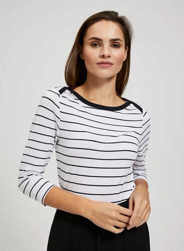 Футболка довгий рукав L-TS-4305 BLACK_WHITE