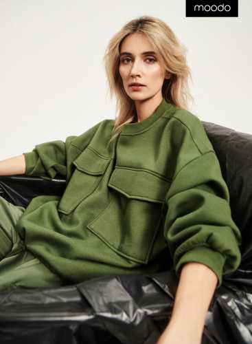 Кофта L-BL-4311 KHAKI