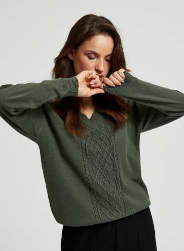 Светр Z-SW-4553 D.OLIVE