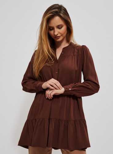 Блузка Z-KO-3927 D.BROWN