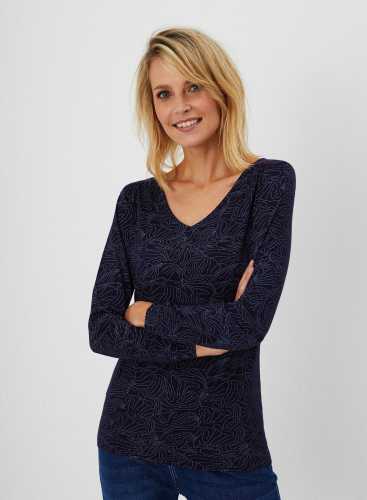 Футболка довгий рукав Z-TS-3627 NAVY