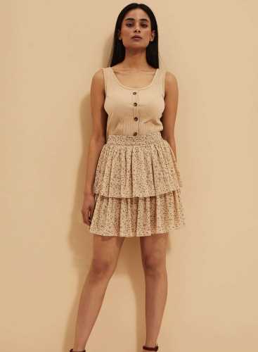 Спідниця L-SC-4011 D.BEIGE