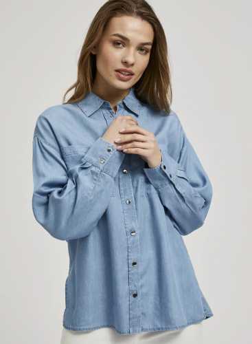 Блузка L-KO-4306 L.BLUE