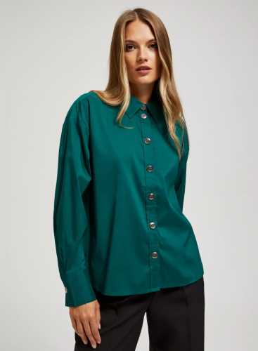 Блузка Z-KO-4232 D.GREEN