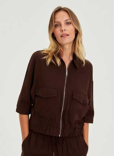 Куртка L-KU-4924 D.BROWN