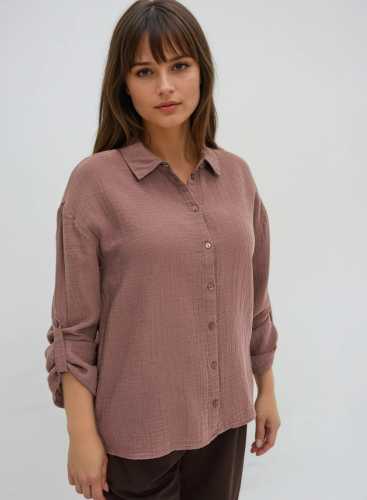 Блузка Z-KO-4800 COFFEE