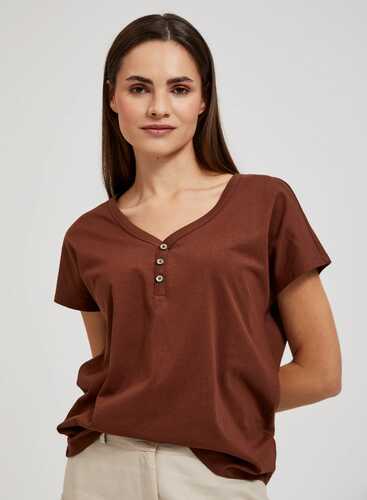 Футболка L-TS-4416 D.BROWN