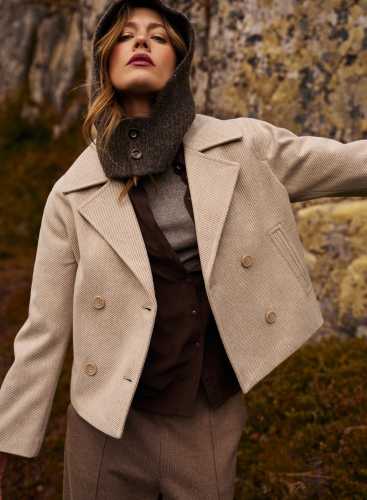 Капор Z-CZ-4817 D.BROWN MEL