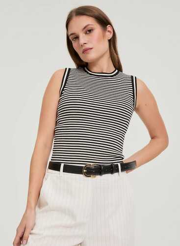 Футболка L-TS-5008 BLACK_WHITE