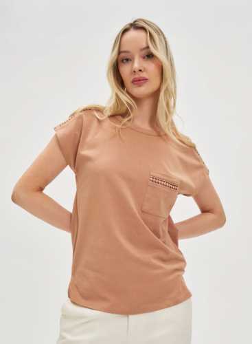 Футболка L-TS-4635 L.BROWN