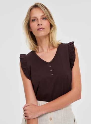 Футболка L-TS-4682 D.BROWN