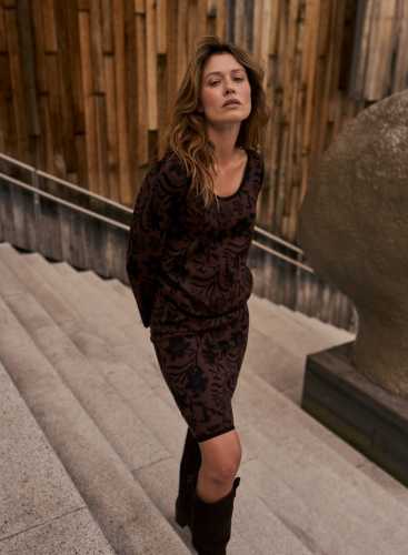 Спідниця Z-SC-4806 BROWN