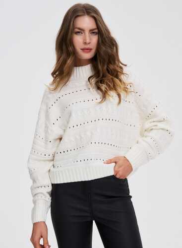 Светр Z-SW-4834 OFF WHITE