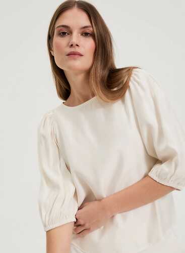 Блузка L-KO-4914 CREAM