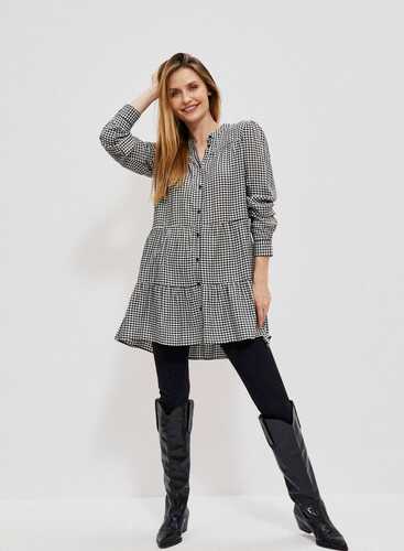 Блузка Z-KO-3928 WHITE_BLACK