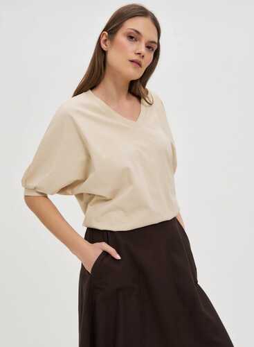 Футболка L-TS-4658 L.BEIGE