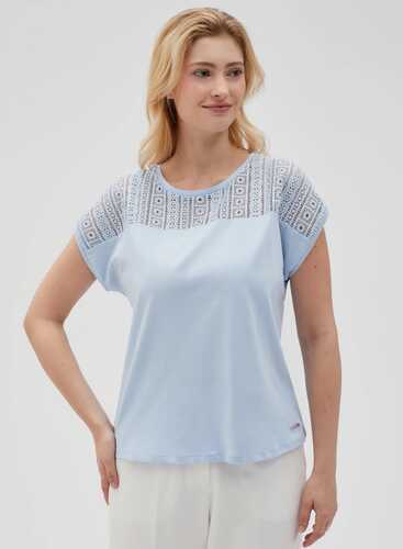 Футболка L-TS-4641 L.BLUE