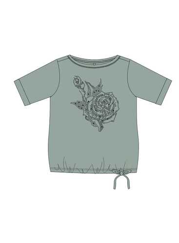 Футболка L-TS-4941 OLIVE