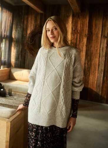 Светр Z-SW-4230 L.GREY MEL