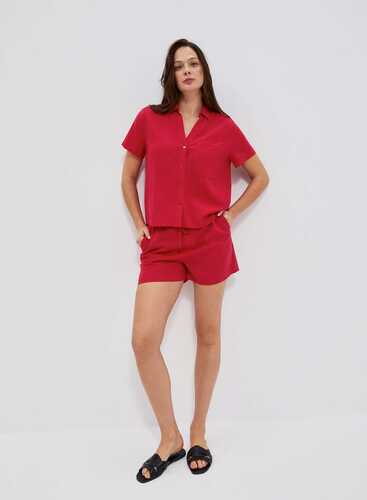 Блузка L-KO-4054 STRAWBERRY льон