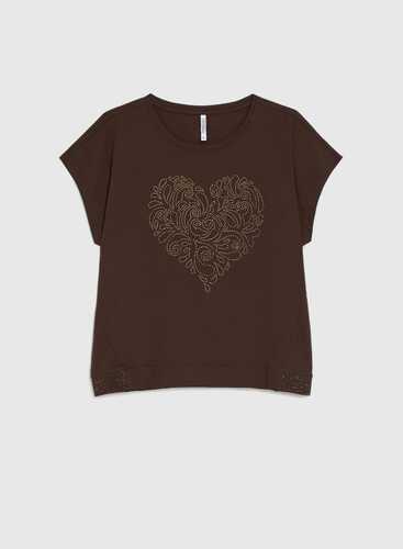 Футболка L-TS-4935 D.BROWN