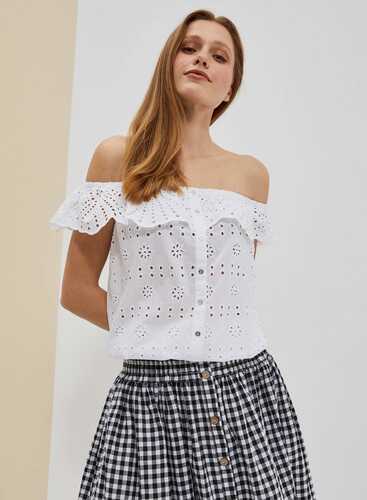 Блузка L-KO-4035 WHITE