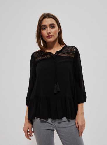 Блузка L-KO-3719 BLACK