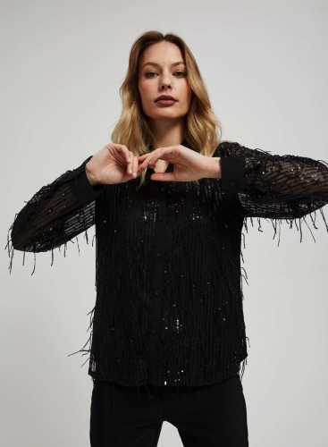 Блузка Z-KO-4236 BLACK