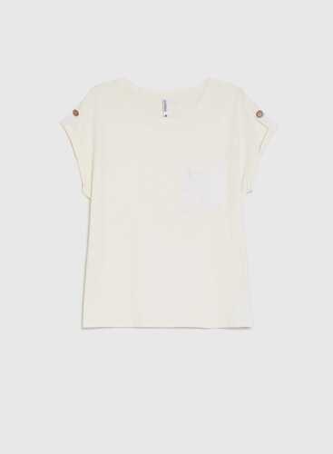 Футболка L-TS-4991 OFF WHITE