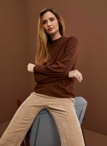 Кофта Z-BL-3916 D.BROWN