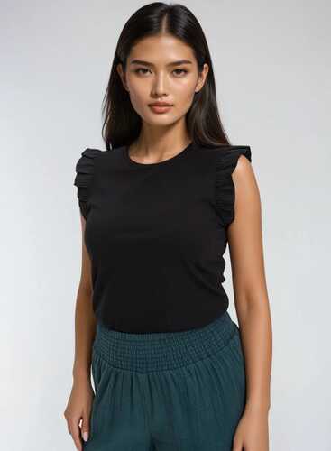 Футболка L-TS-4732 BLACK