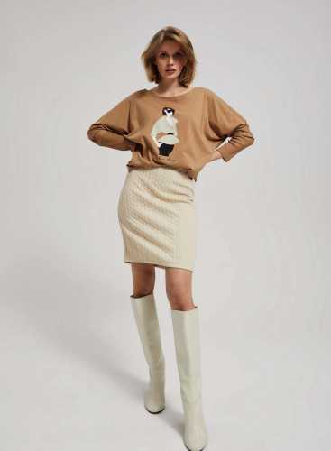 Спідниця Z-SC-4200 L.BEIGE