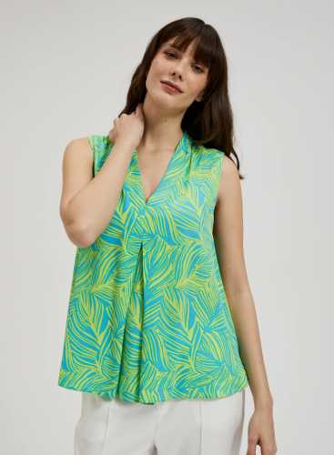 Блузка L-KO-4370 TURQUOISE