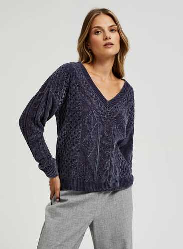 Светр Z-SW-4523 NAVY MEL