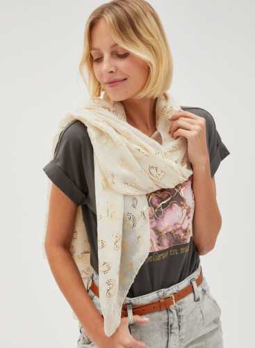 Шарф L-SZ-4601 L.BEIGE