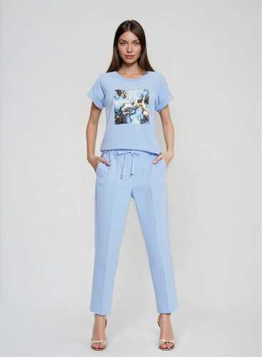 Штани L-SP-4909 L.BLUE