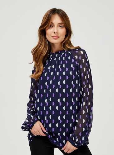 Блузка L-KO-3403 NAVYSample