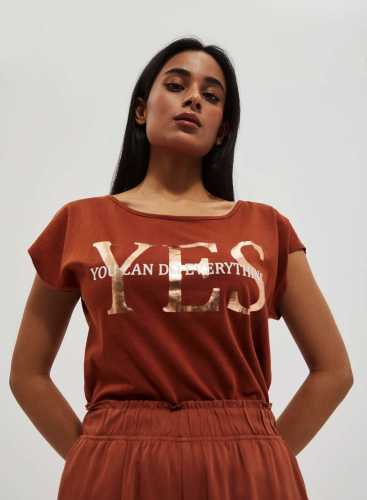 Футболка L-TS-4015 BROWN