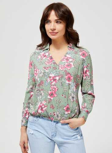 Блузка L-KO-3121 OLIVE