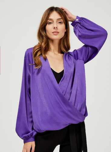 Блузка L-KO-3402 D.VIOLET