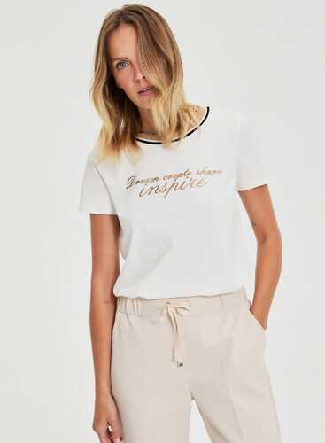 Футболка L-TS-4914 OFF WHITE