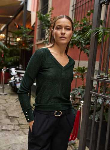 Светр Z-SW-4880 D.GREEN